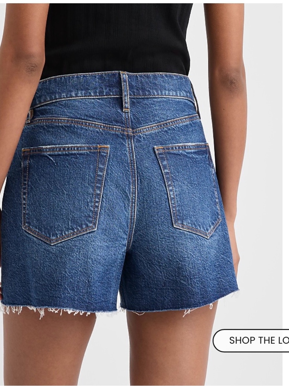 Loft Rivete Cut-Off Shorts - Picture 2 of 6